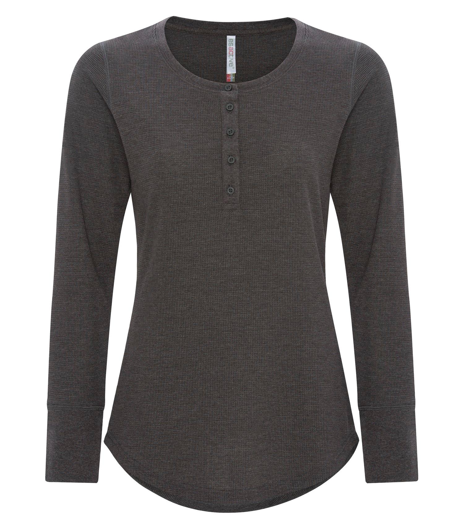 ATC™ ESACTIVE® VINTAGE THERMAL LONG SLEEVE LADIES' HENLEY