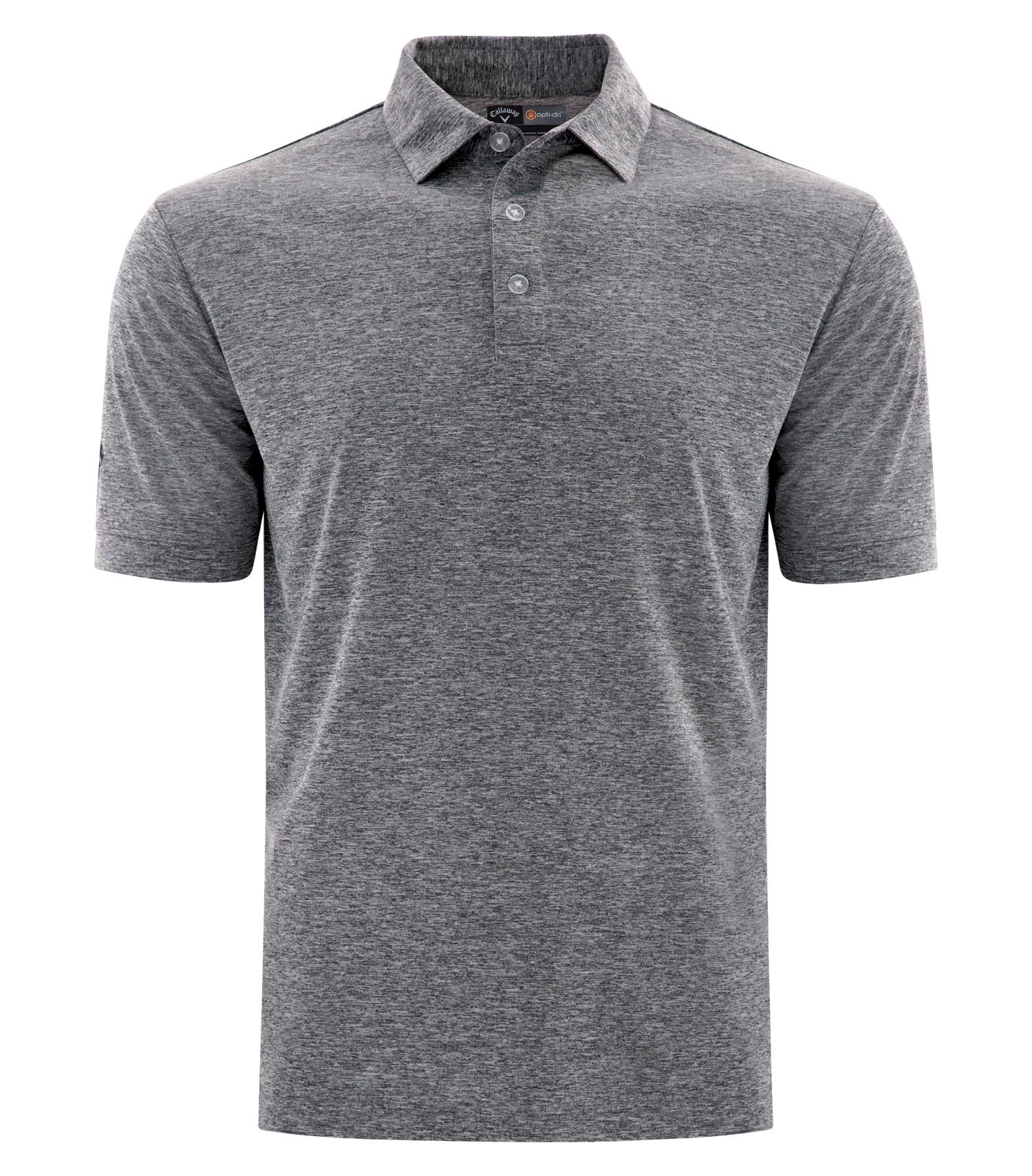 DISCONTINUED CALLAWAY HEATHERED PERFORMANCE POLO