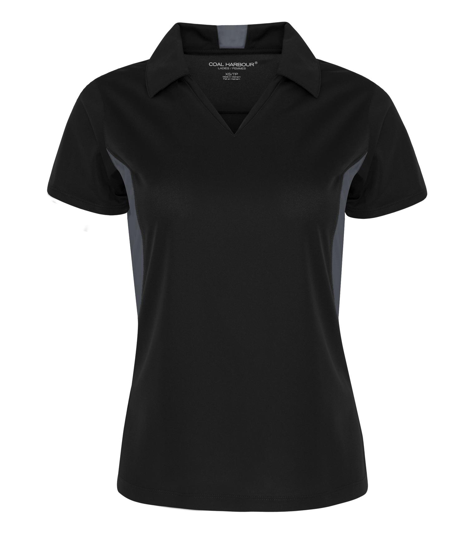 COAL HARBOUR® SNAG RESISTANT COLOUR BLOCK LADIES' POLO