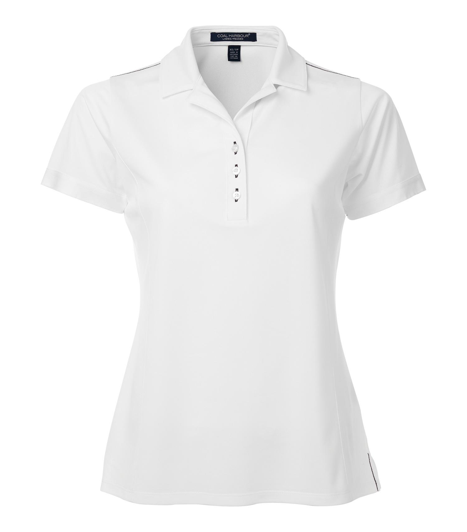 DISCONTINUED COAL HARBOUR® SNAG RESISTANT CONTRAST STITCH LADIES' POLO