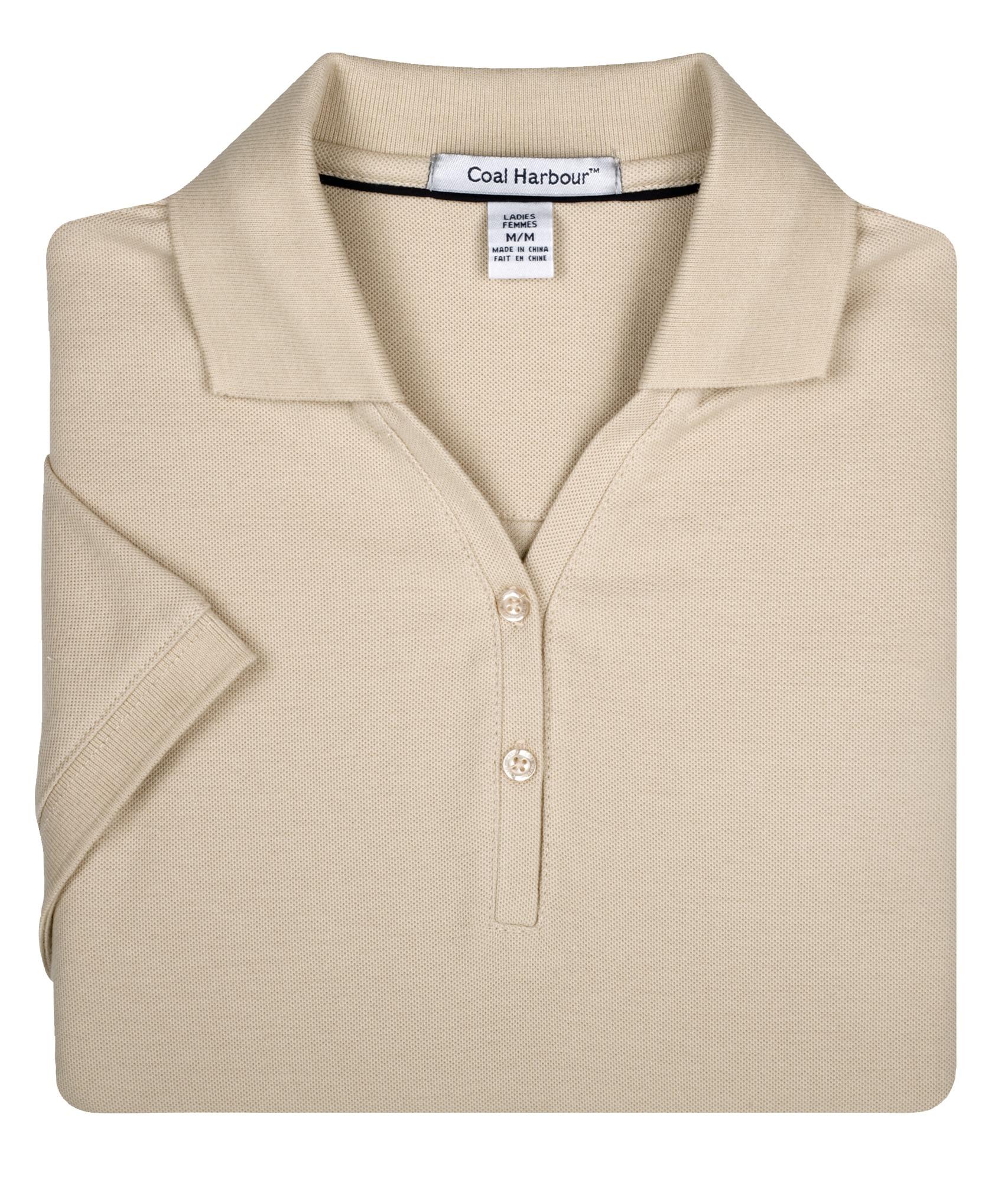 DISCONTINUED COAL HARBOUR® PIMA PIQUE LADIES' POLO