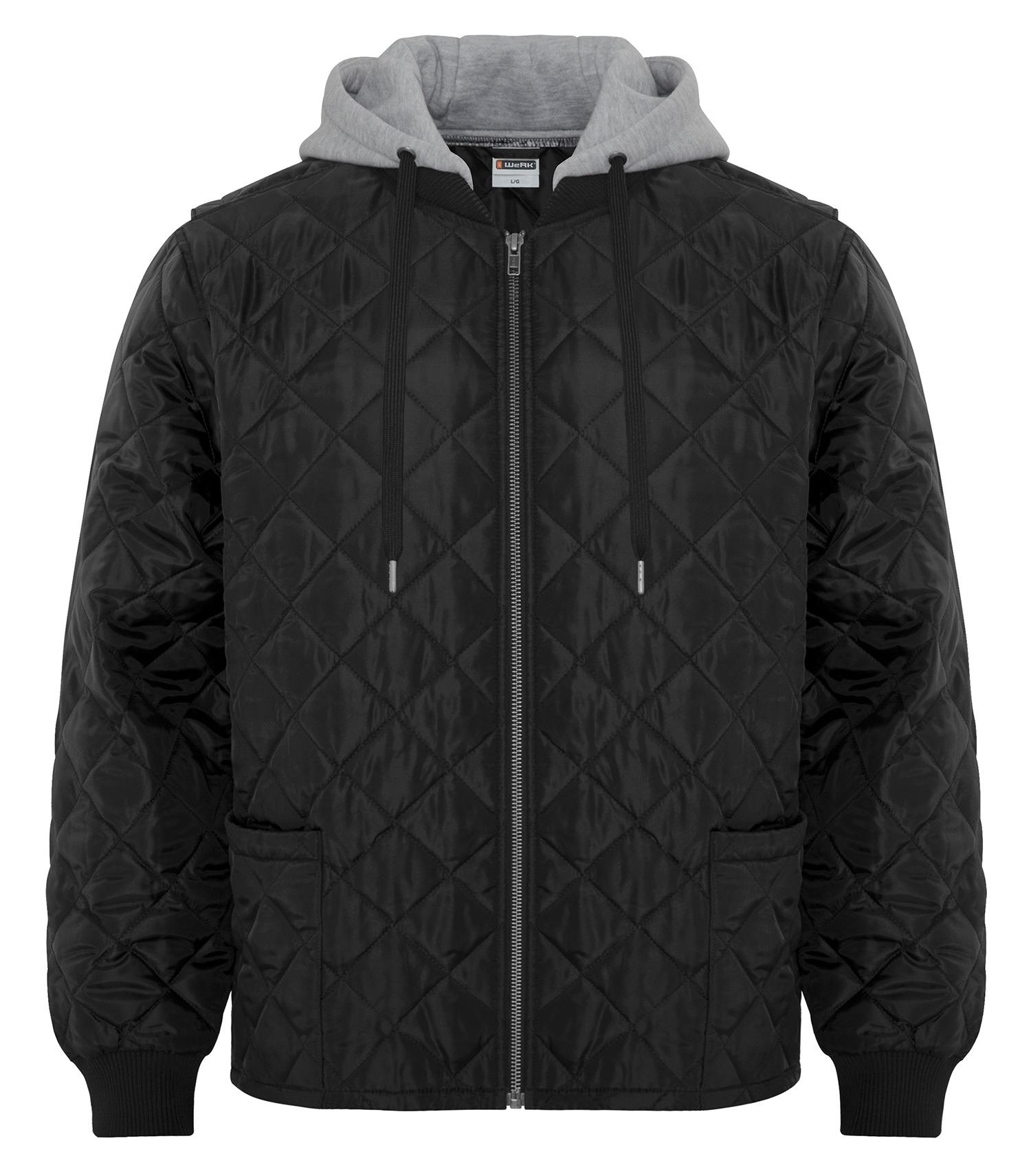 ATC WeRK™ QUILTED HOODED FREEZER JACKET