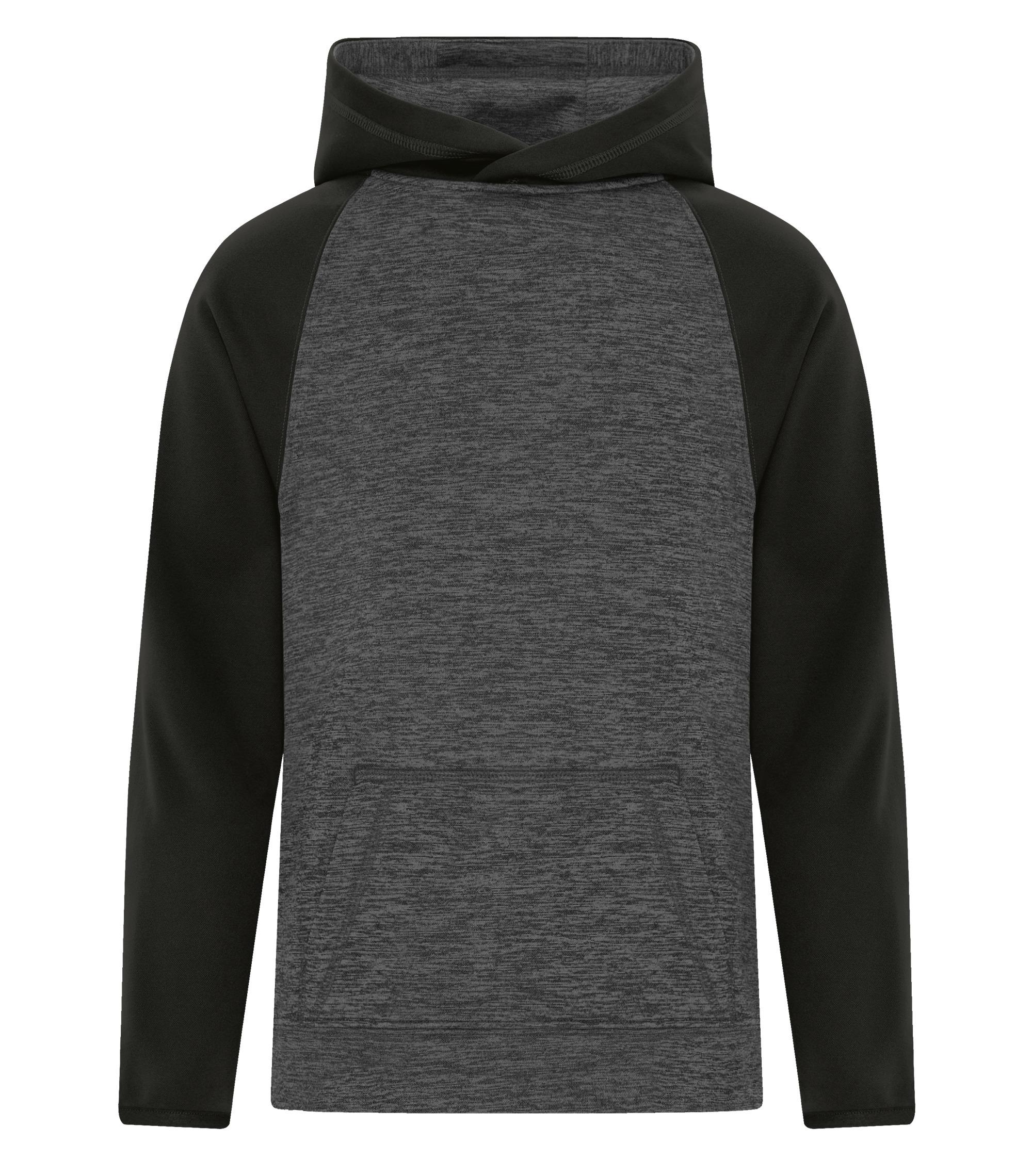 ATC™ DYNAMIC HEATHER FLEECE TWO TONE YOUTH HOODIE